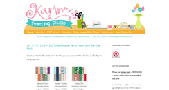 Desktop Screenshot of karinsstampingstudio.com